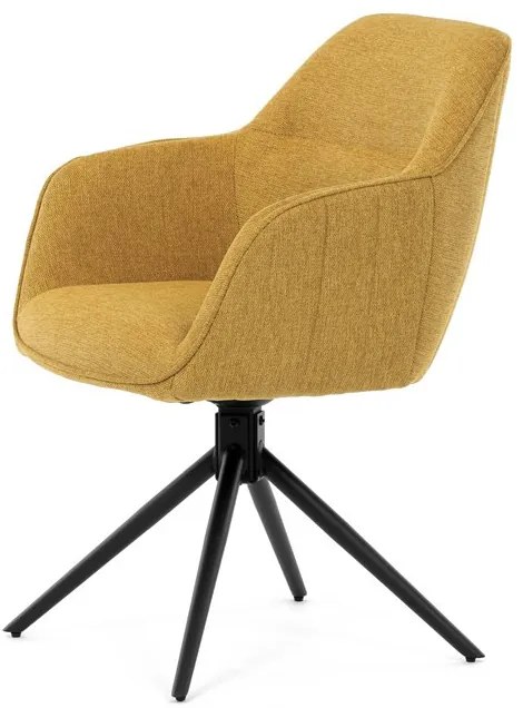 Sárga Szövet Étkezőszék. HC-536 YEL2