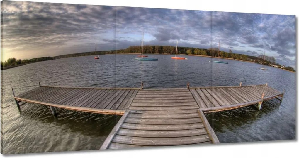 Festmények 180x90 Egy este Dymaczewben