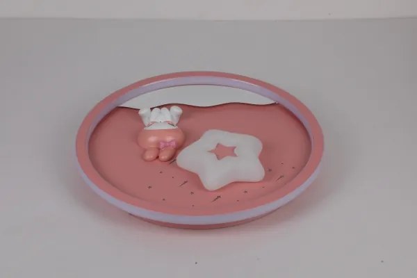 Brilagi - LED dimmelhető gyerekszobai mennyezeti lámpa BUNNY LED/83W/230V 3000-6000K + távirányító