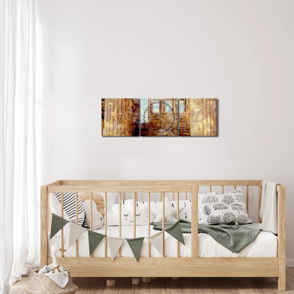 Kép - Érechthéion, Athens, görögország (órával) (90x30 cm)