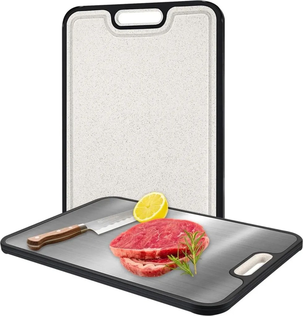 Vágódeszka Titán Vágódeszka 2 Az 1-BEN Titán 38x26cm