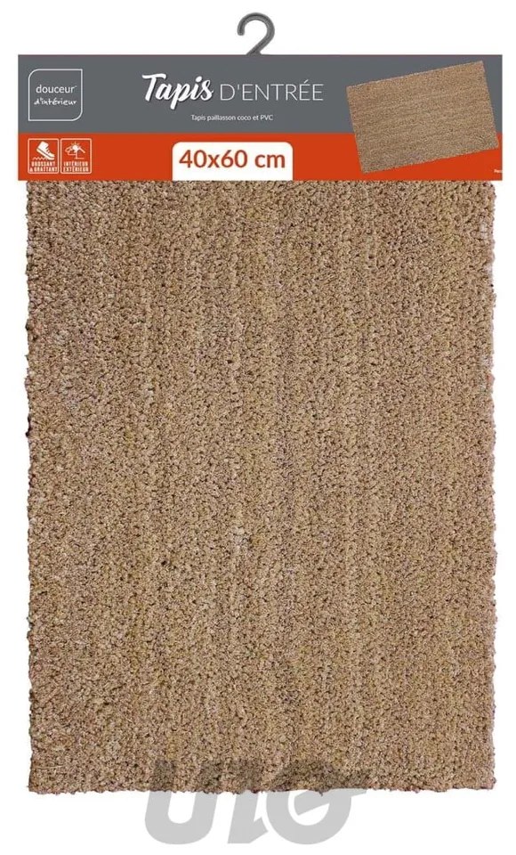 Kókuszrost lábtörlő 40x60 cm Paco – douceur d'intérieur