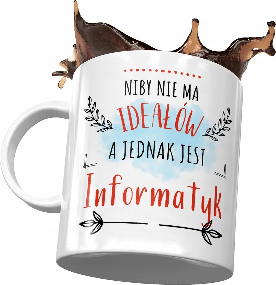 Bögre Informatikusoknak Nincs Tökéletes Ajándék Nyomtatott Fotóval