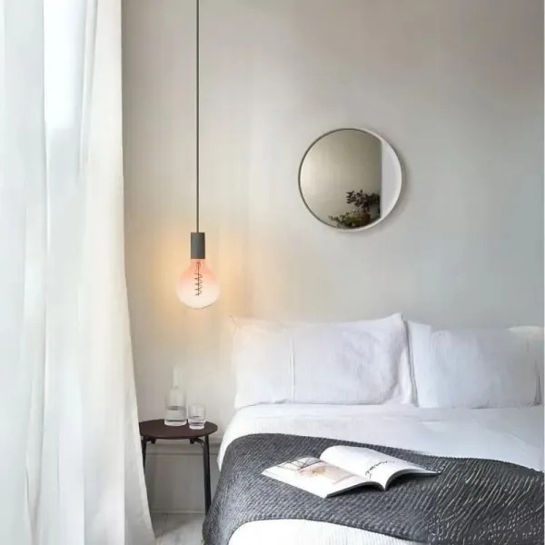 LED Izzó FILAMENT SPIRAL G125 E27/4W/230V 2000K rózsaszín