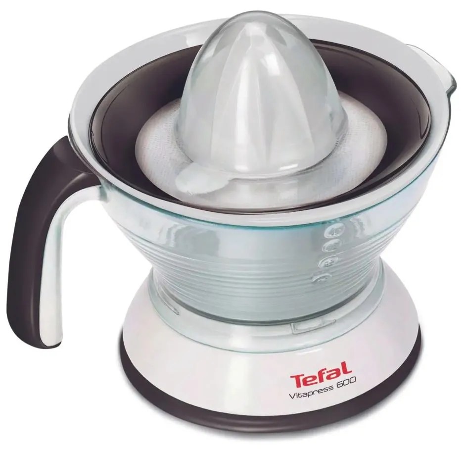 Tefal Tefal - Elektromos citrusprés VITAPRESS 0,6 l 25W/230V fehér/fekete GS0047