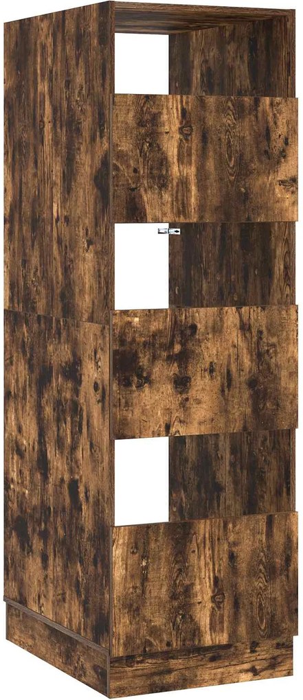 vidaXL Mosókonyha Szekrény Füstölt tölgy 50 x 68 x 162 cm Faanyag