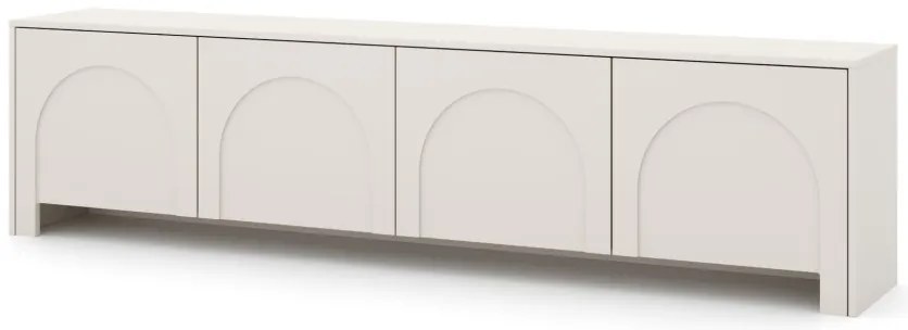 Dulap TV elegant, culoare cașmir. ARCO RTV 4D.