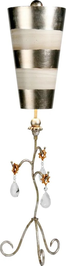 Flambeau klasszikus asztali lámpa tivoli silver patina ezüst elsfb-tivoli-tl-sv