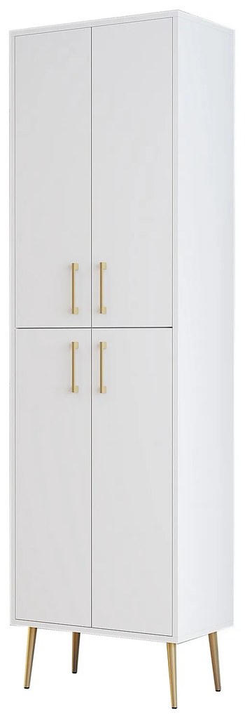 Cipősszekrény Betina A (arany + fehér). 1088327