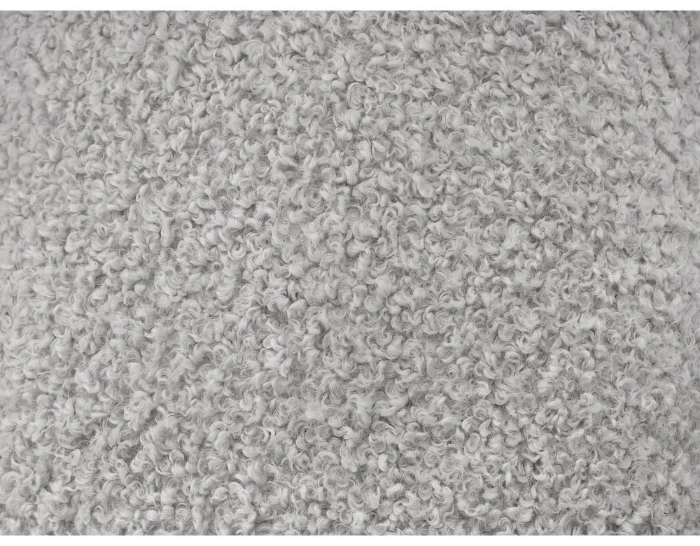 Világosszürke buklé kanapé 232 cm Hippolyte – Bobochic Paris