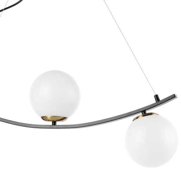 ONLI - Csillár zsinóron TRIO 3xE14/6W/230V fekete