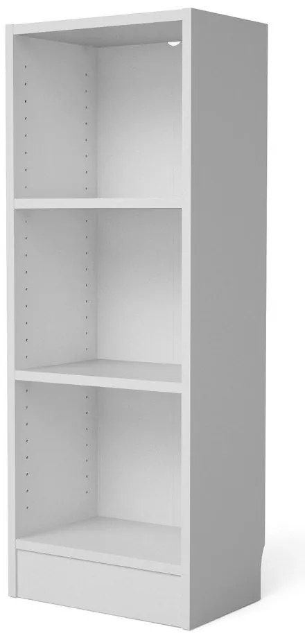 Basic fehér könyvespolc, 41 x 107 cm - Tvilum