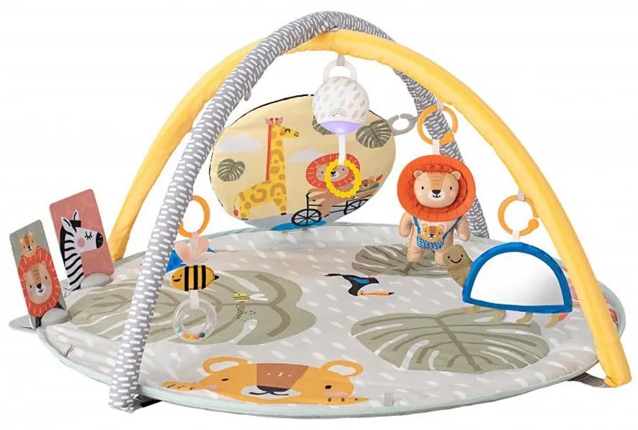 Taf Toys Taf Toys - Gyermek játékszőnyeg trapézzal szavanna 2xAAA FBB0182