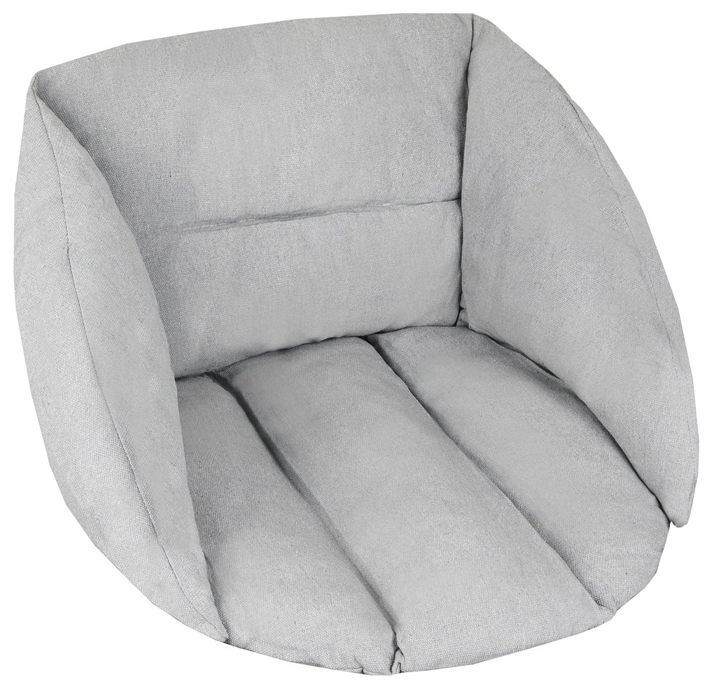 Szürke függőfotel párnázattal KOLUMBIA