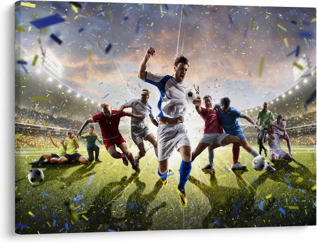 Kép - futball (70x50 cm)
