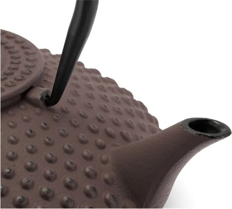 Borvörös öntöttvas teáskanna 1,25 l Xilin – Bredemeijer