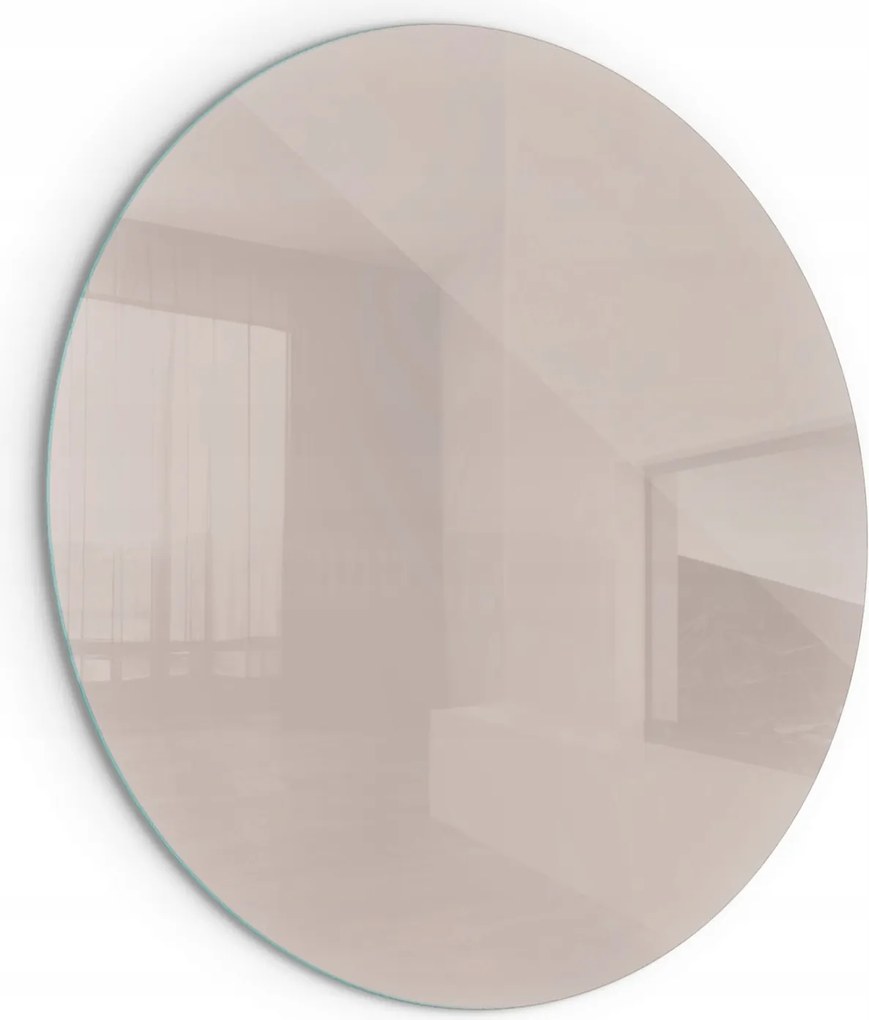 Nyomott mintás edzett kandalló kályha alátét Világosbarna 90cm