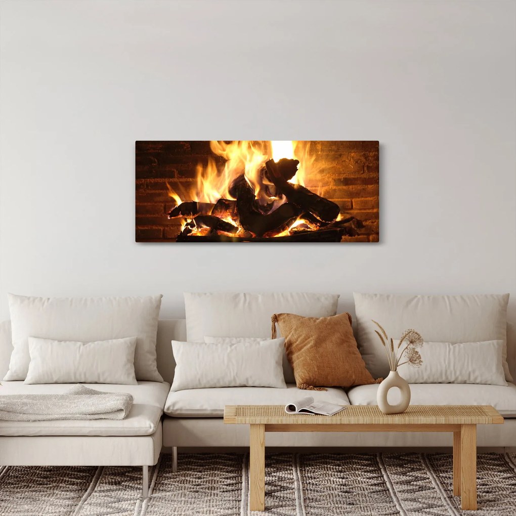 Kép - Tűz (120x50 cm)