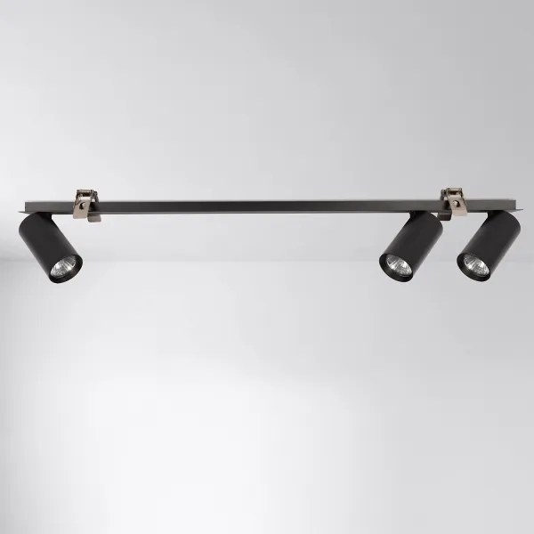 Brilagi - Beépíthető mennyezeti lámpa SELE 3xGU10/30W/230V fekete