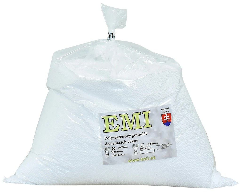 EMI Delux babzsákfotel töltőanyag 50 L