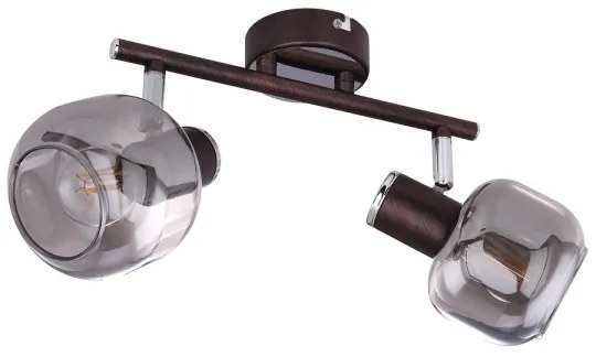 Globo 54303-2 - Spotlámpa PALLO 2xE14/40W/230V