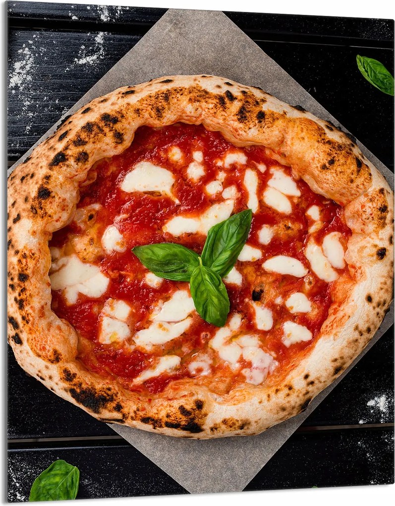 Üveg Vágódeszka 40x52 Pizza Edzett Üveg