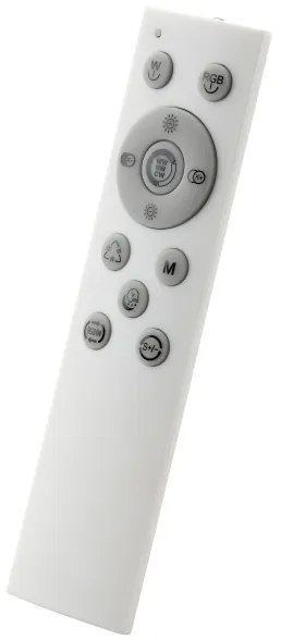 Brilliant-LED RGBW Dimmelhető mennyezeti lámpatest BESSON LED/20W/230V 3000-6500K fekete + távirányító