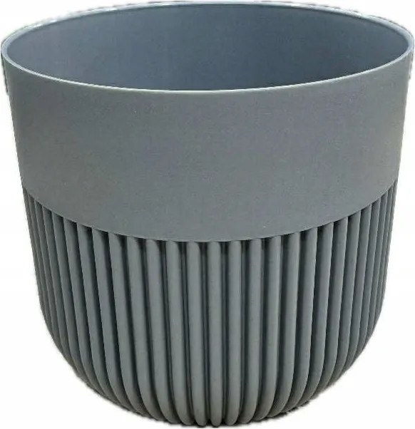 Műanyag kaspó Szürke Don-Plast 15 x 17 cm