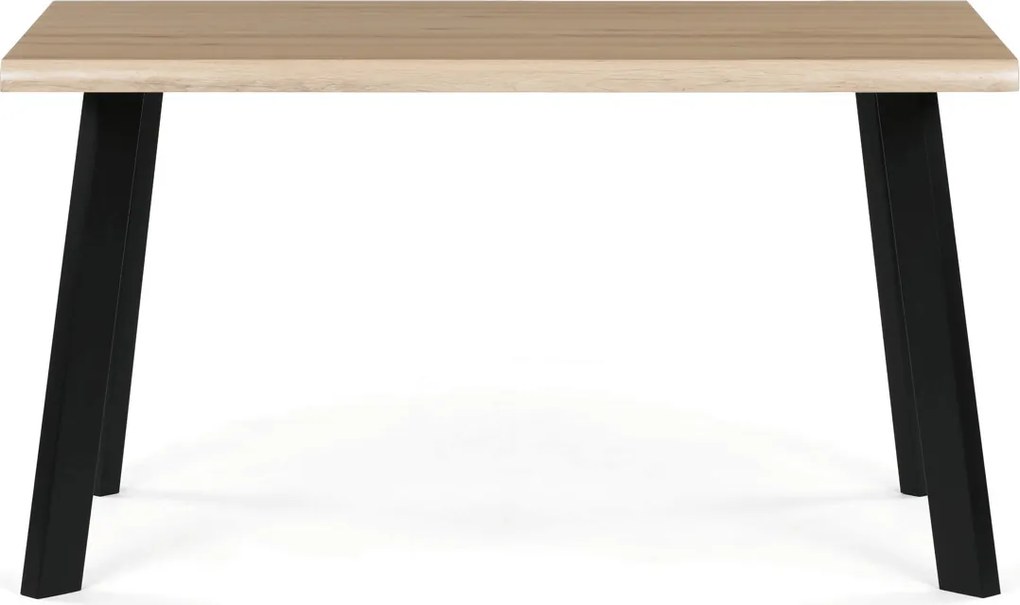 Étkezőasztal 140 × 80 cm MDF vad tölgy HT-F4514 OAK