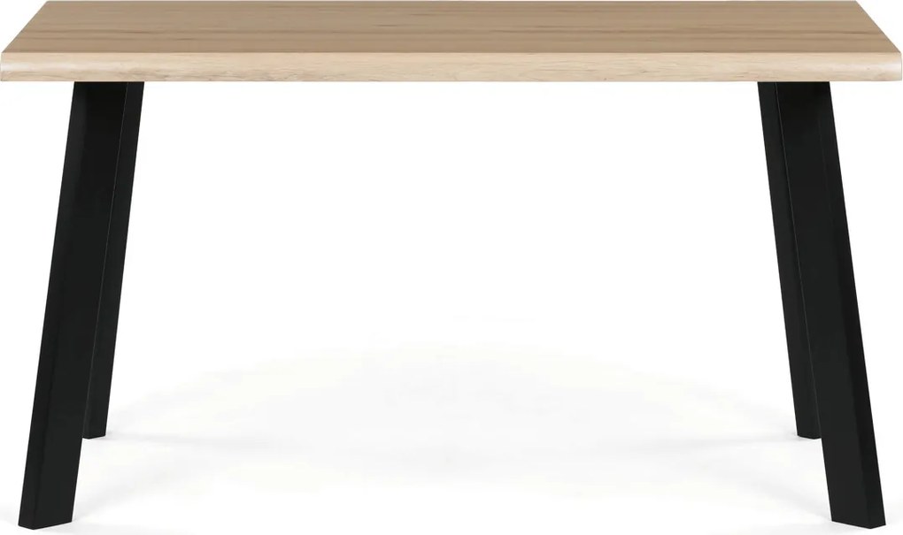 Jídelní stůl 140x80cm, mdf, divoký dub, HT-F4514 OAK