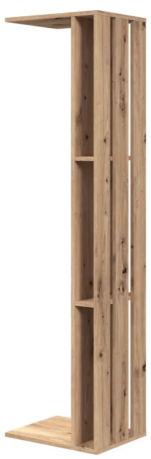 Pulcro fürdőszobaszekrény toldalék, artisan tölgy