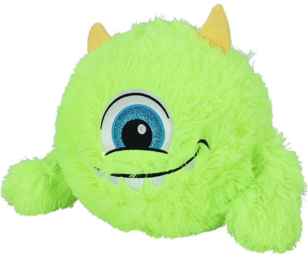 Monster felfújható szőrgolyó sárga, 23 cm átmérő