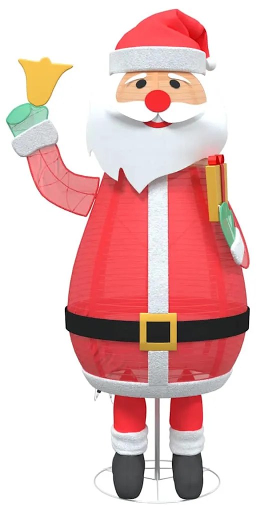 Karácsonyi Mikulás 200 LED-del Meleg fehér 100 x 180 cm szövet