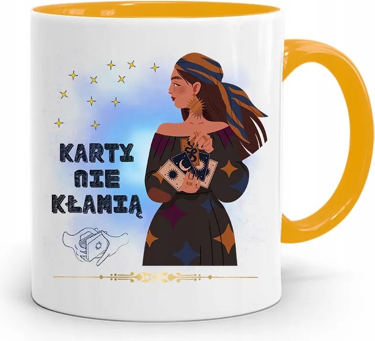 Csillagjegyek Csillagjegy Sárga Ajándék Bögre fényképes nyomtatással