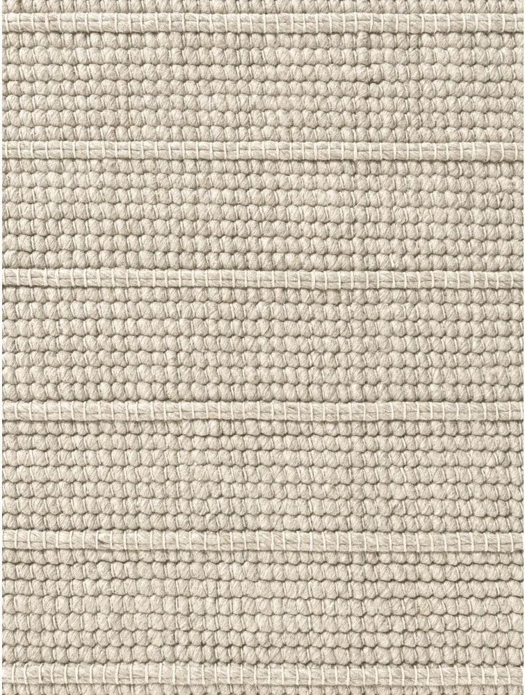 Krémszínű kézi szövésű gyapjú szőnyeg 160x230 cm Camden Parker – Ted Baker