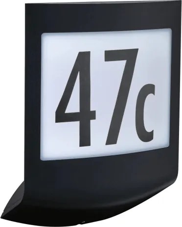 Paulmann 94513 - RGBW LED/8,2W IP44 Dimmelhető házszámvilágítás PADEA 230V