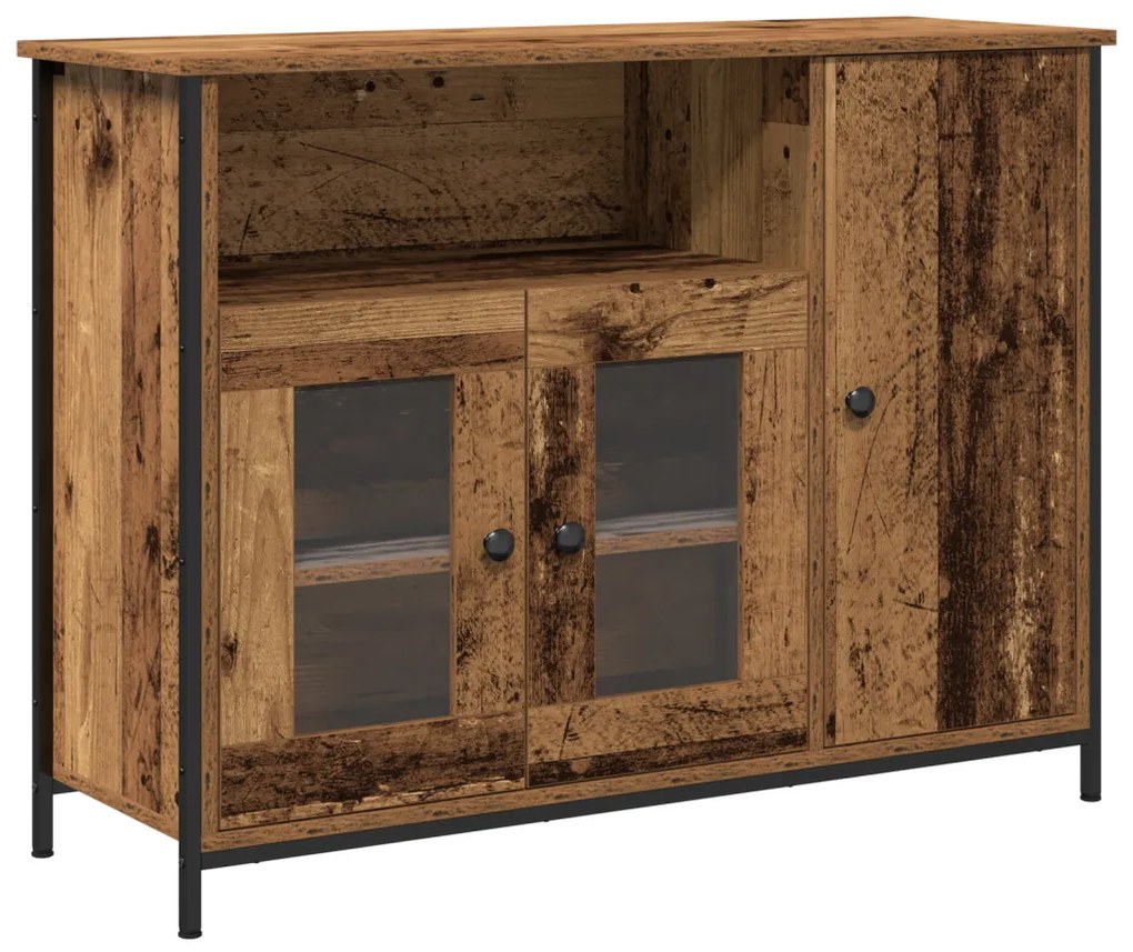 Old Wood Fotel 100x35x75 cm Műszaki Fa