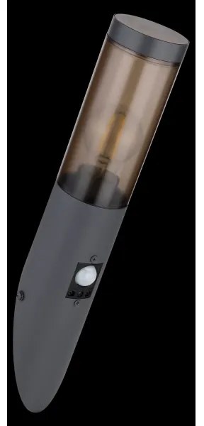 Globo 3157SAS- Kültéri fali lámpa érzékelővel BOSTON 1xE27/60W/230V IP44