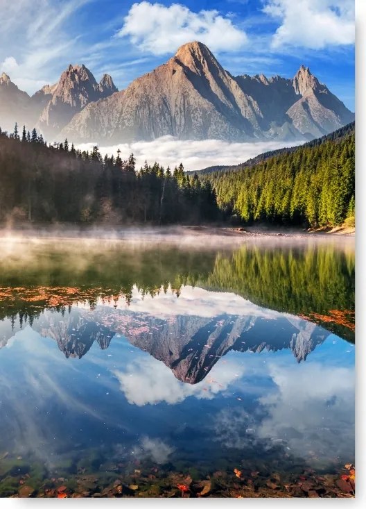 Tó Hegyek poszter B2 50x70cm kép #193