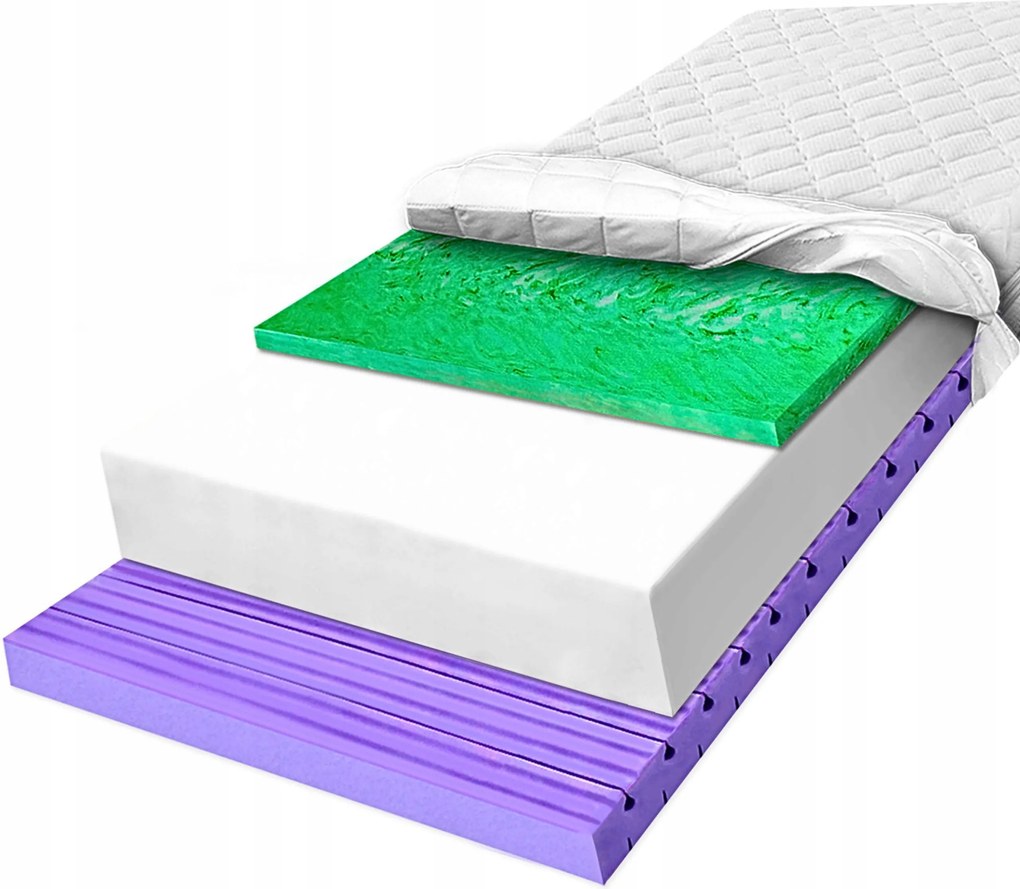 H2 Habszivacs matrac 140x160 anti-cellulit conti és macskagörcs ellen 32