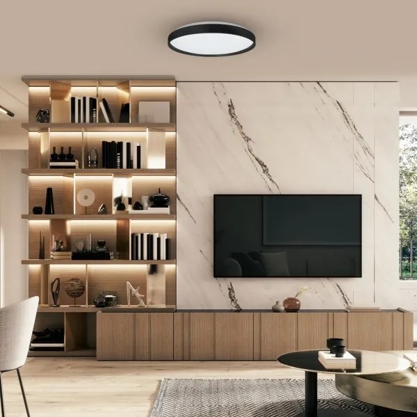 LED RGB Dimmelhető mennyezeti lámpa RINGO LED/36W/230V + távirányítás