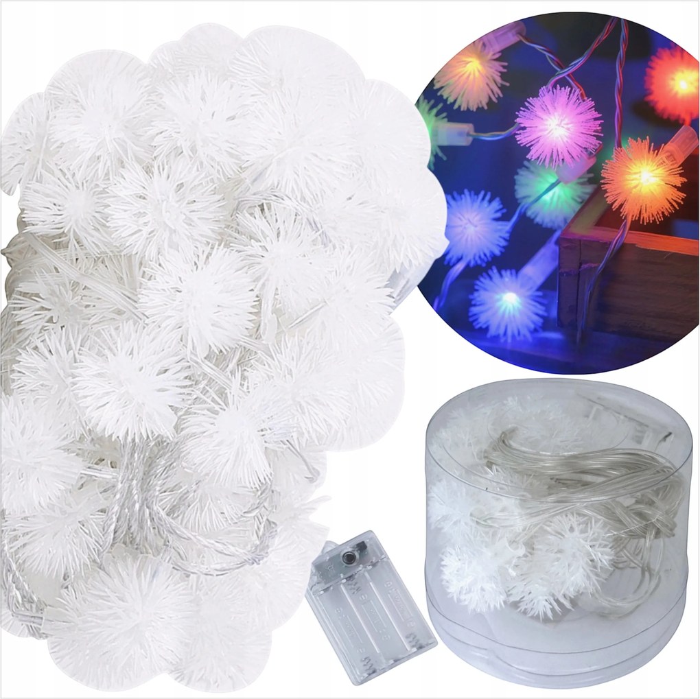 Karácsonyfa Lámpák Karácsonyfa Hópehely Led Lánc Karácsonyi Dekoráció