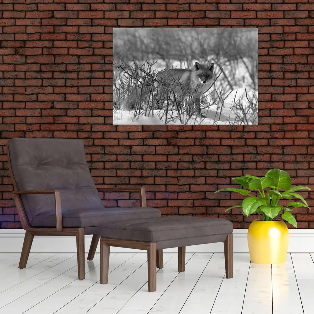Kép - Róka télen (90x60 cm)