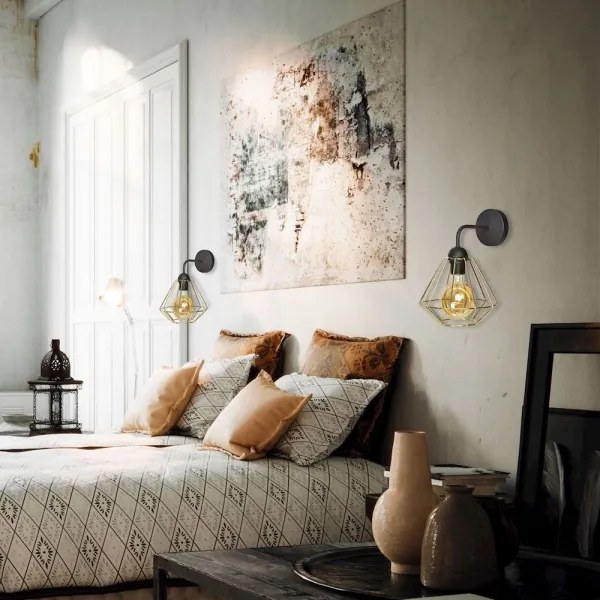 Fali lámpa LUPO 1xE27/60W/230V