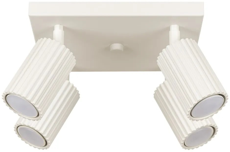 Krémszínű spotlámpa 25x25 cm Gleam – Sollux