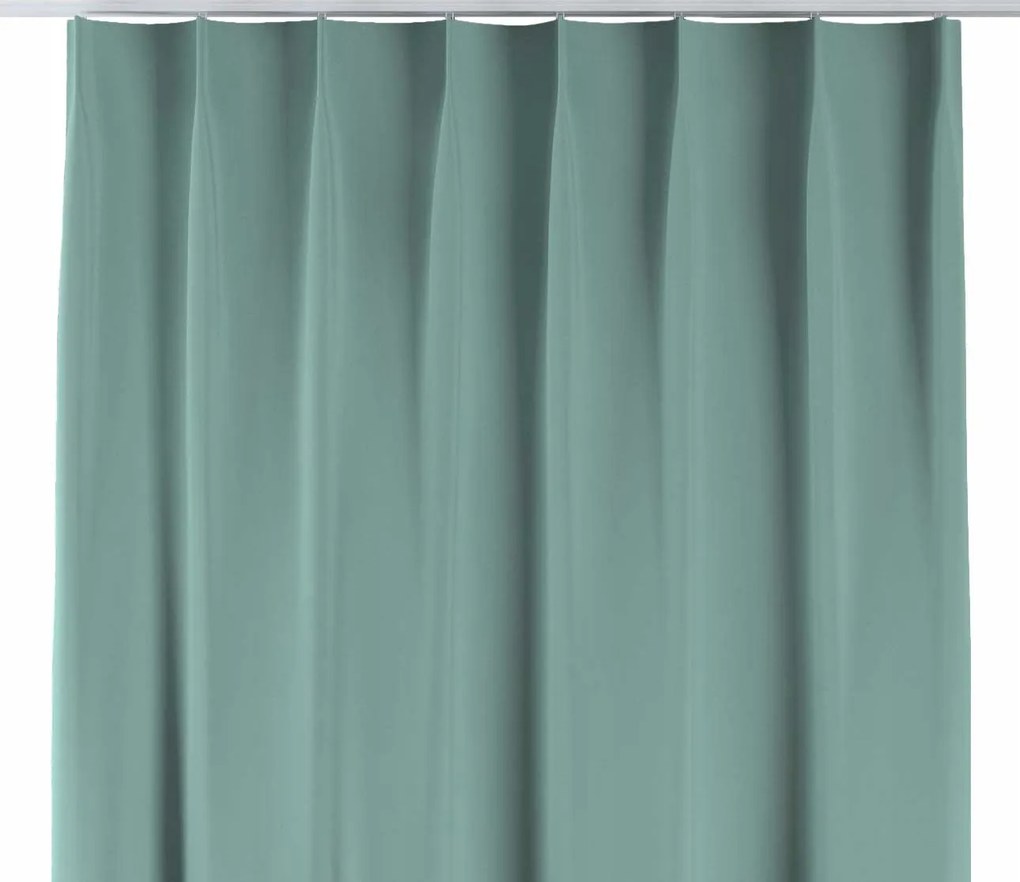 Dekoria Függöny flex akasztóval szimpla 130x260cm zöld árnyalatok