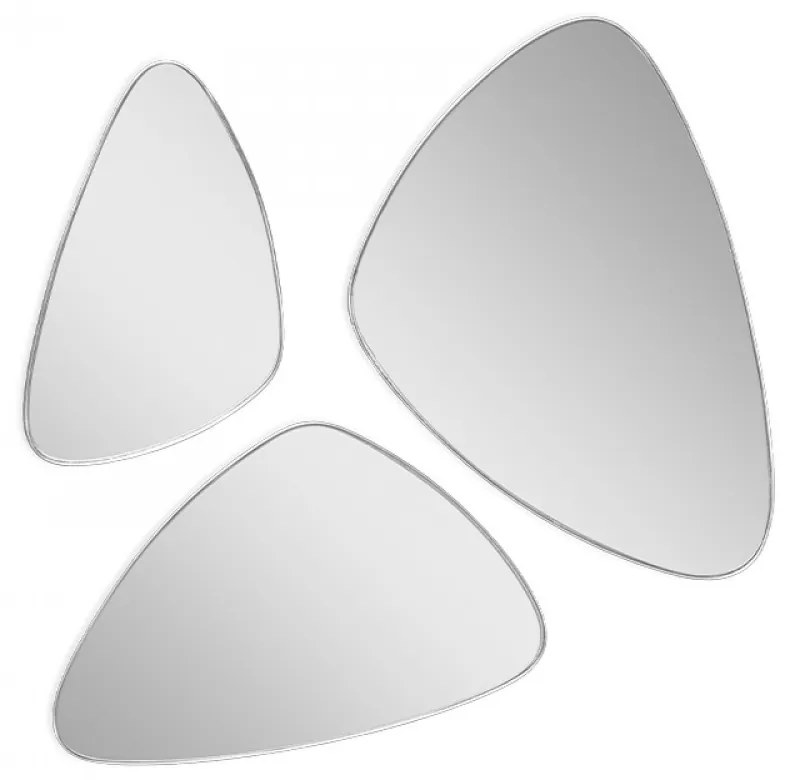 16F-573 Lolli 3db-os tükör szett ezüst