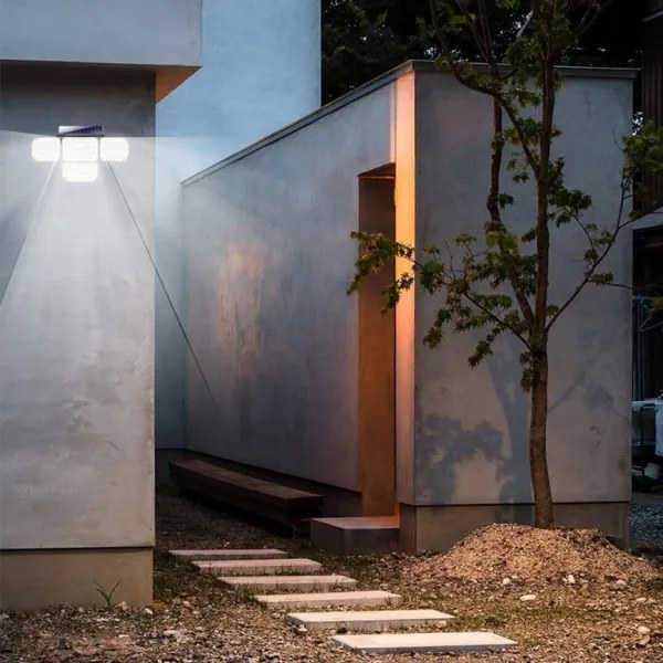 Brilagi WALLIE LED/5W/5,5V IP65 napelemes fali lámpa érzékelővel