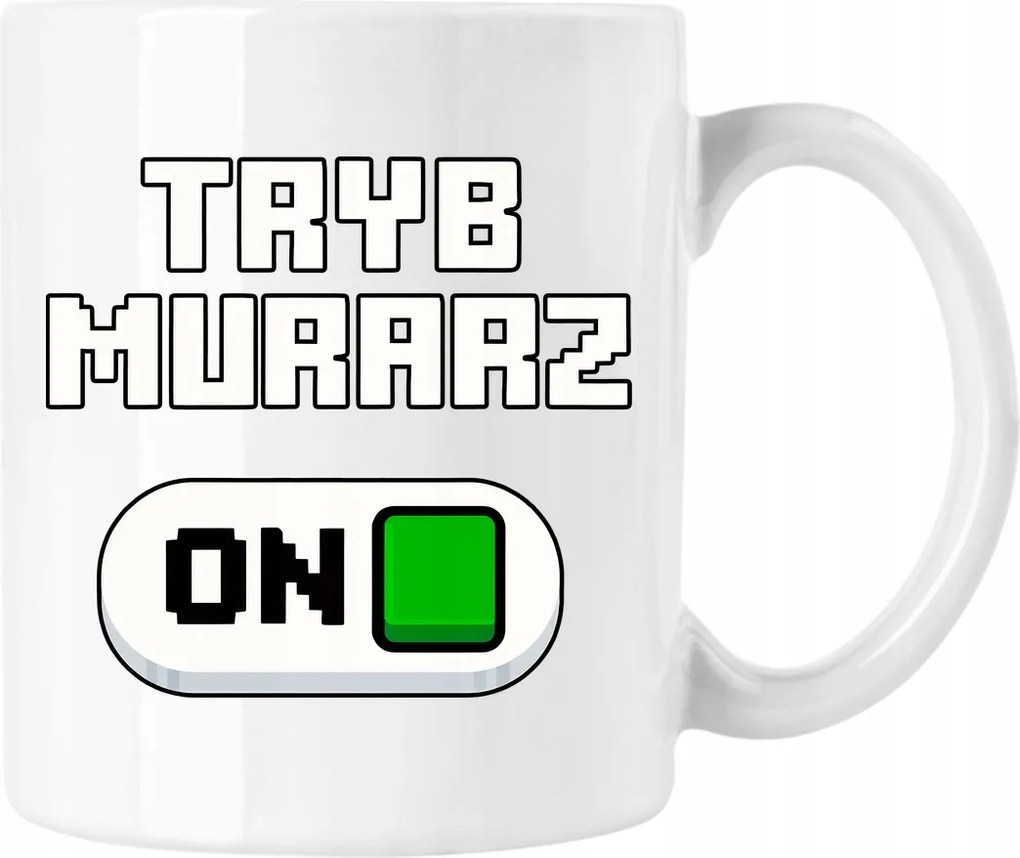 Bögre Kőműves mód On Fehér 330ml