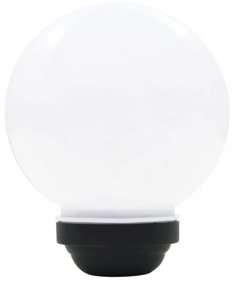 6 db napelemes kültéri LED gömblámpa 20 cm RGB